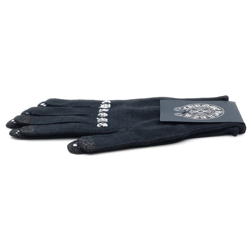 CHROME HEARTS(クロムハーツ) WORK GLOVES ワークグローブ 手袋 軍手 ロゴ ブラック