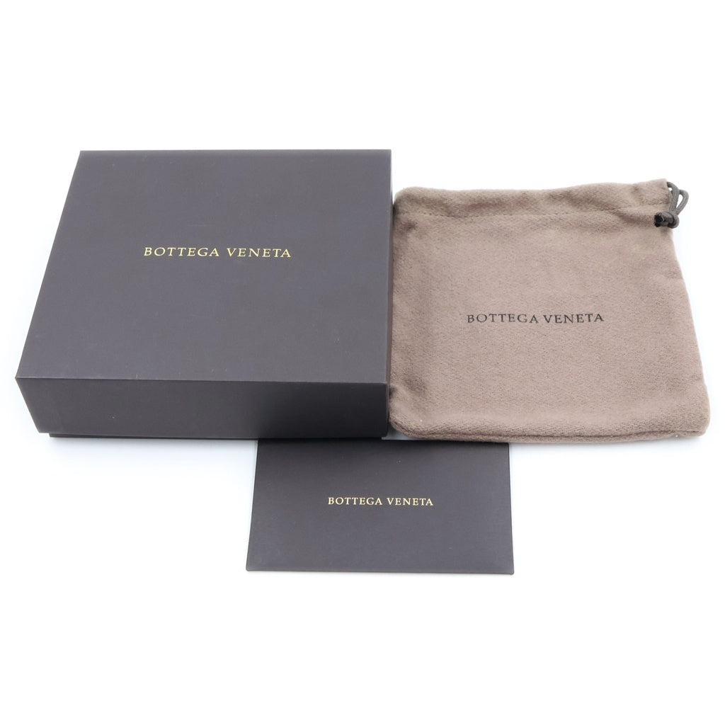 BOTTEGA VENETA(ボッテガヴェネタ) イントレチャート レザーウォレット 二つ折り財布 コインケース 小銭入れ ボルドー レディース