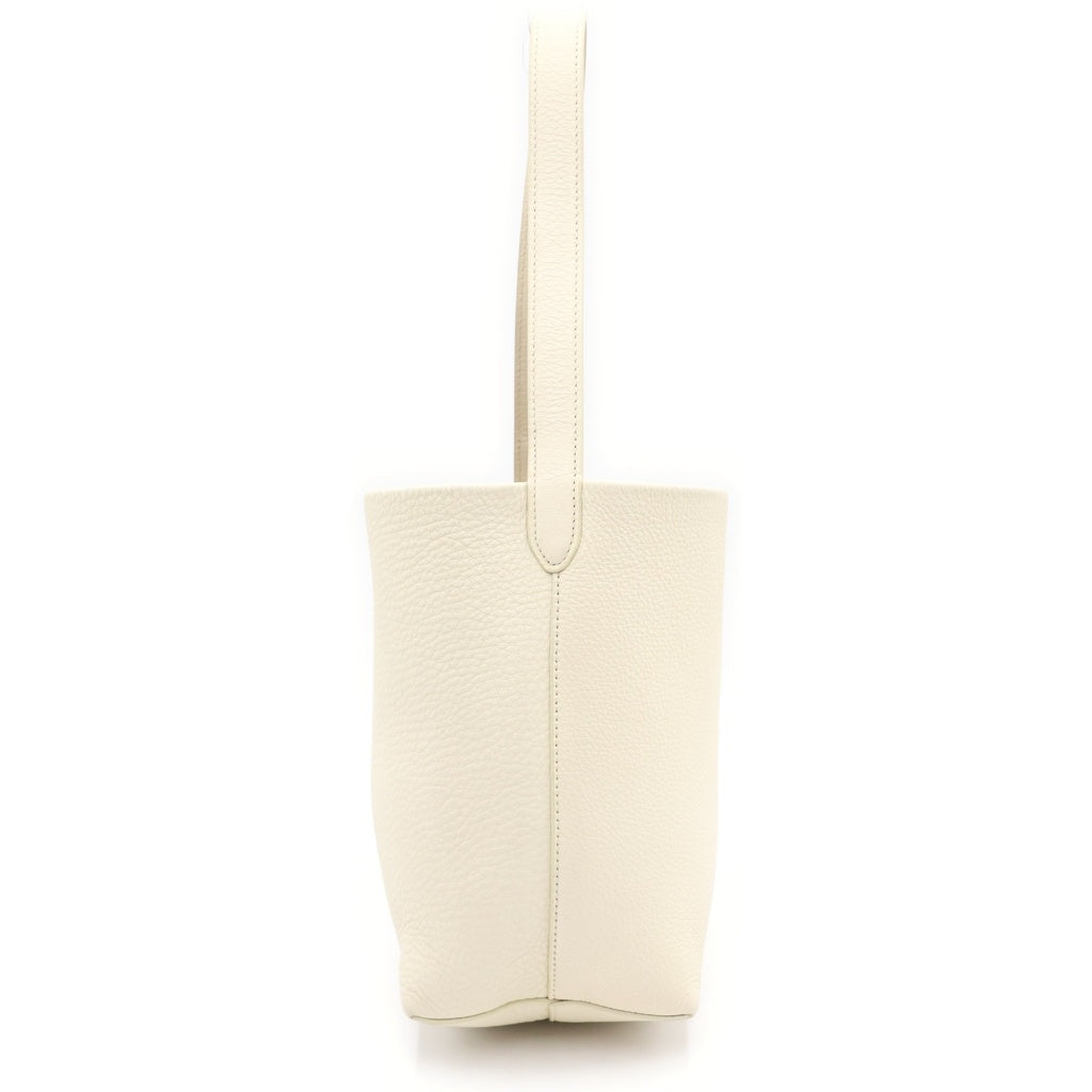 THE ROW(ザロウ) Small N/S Park Tote スモール パーク トート ハンドバッグ カーフスキン レザー アイボリー W1314 レディース