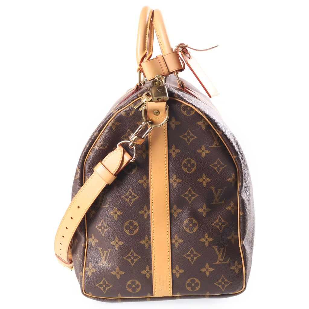 LOUIS VUITTON(ルイヴィトン) モノグラム キーポルバンドリエール50 ボストンバッグ PVC レザー ブラウン M41416