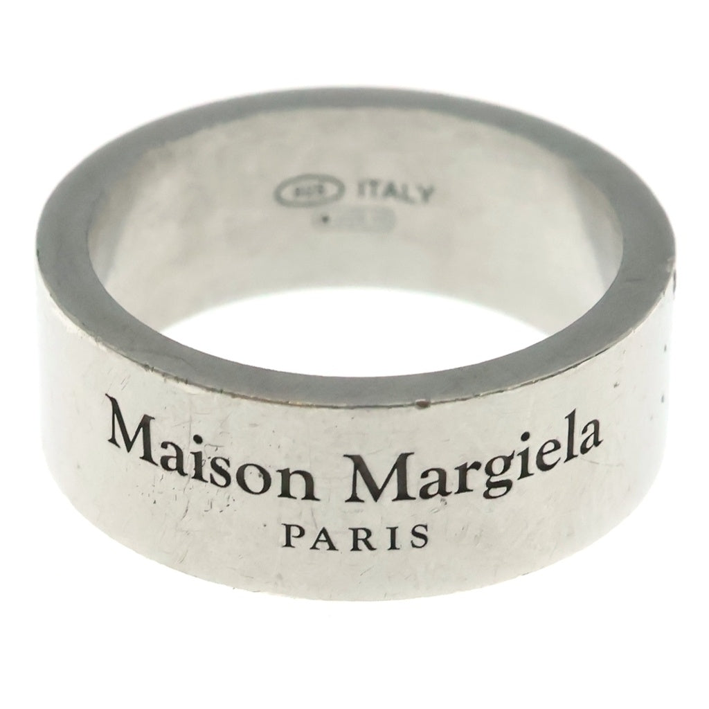 Maison Margiela(メゾンマルジェラ) ロゴ ワイドリング 指輪 SV925 シルバー