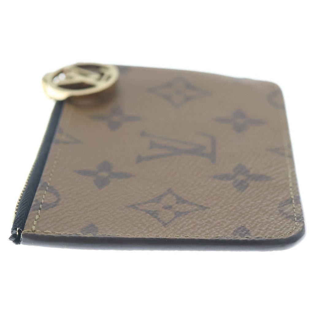 LOUIS VUITTON(ルイヴィトン) ポルト カルト ロミー モノグラム・リバース カードケース PVC レザー ブラウン M81912