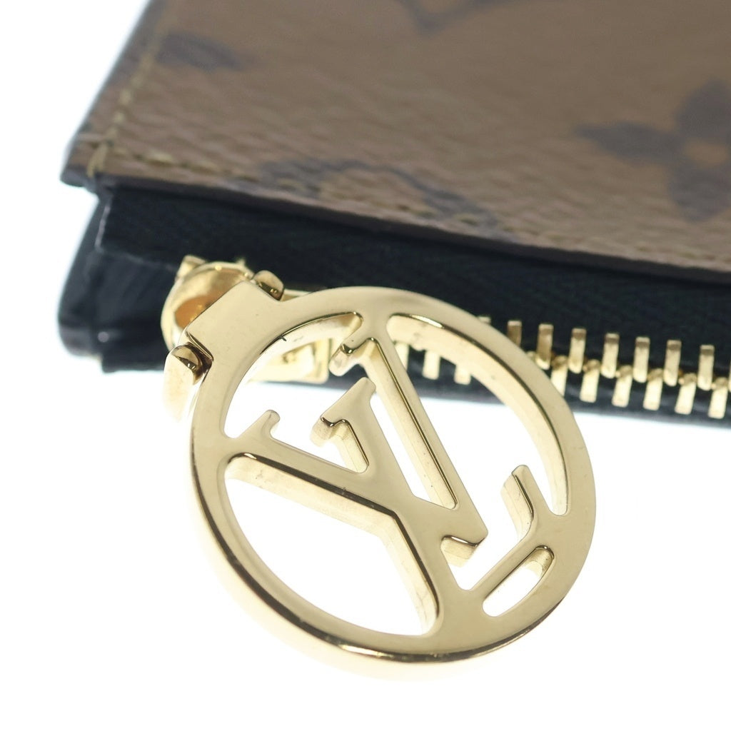 LOUIS VUITTON(ルイヴィトン) ポルト カルト ロミー モノグラム・リバース カードケース PVC レザー ブラウン M81912