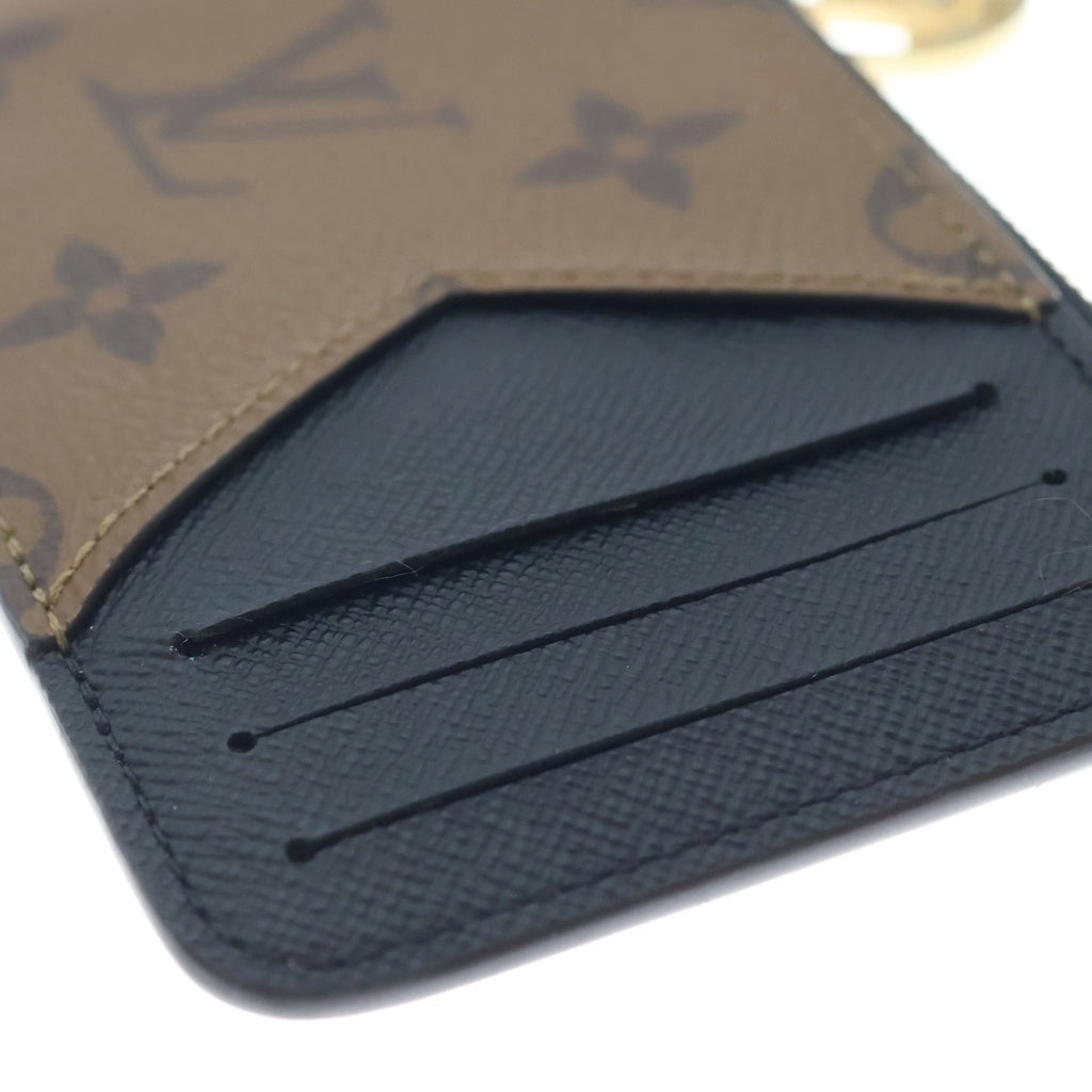 LOUIS VUITTON(ルイヴィトン) ポルト カルト ロミー モノグラム・リバース カードケース PVC レザー ブラウン M81912