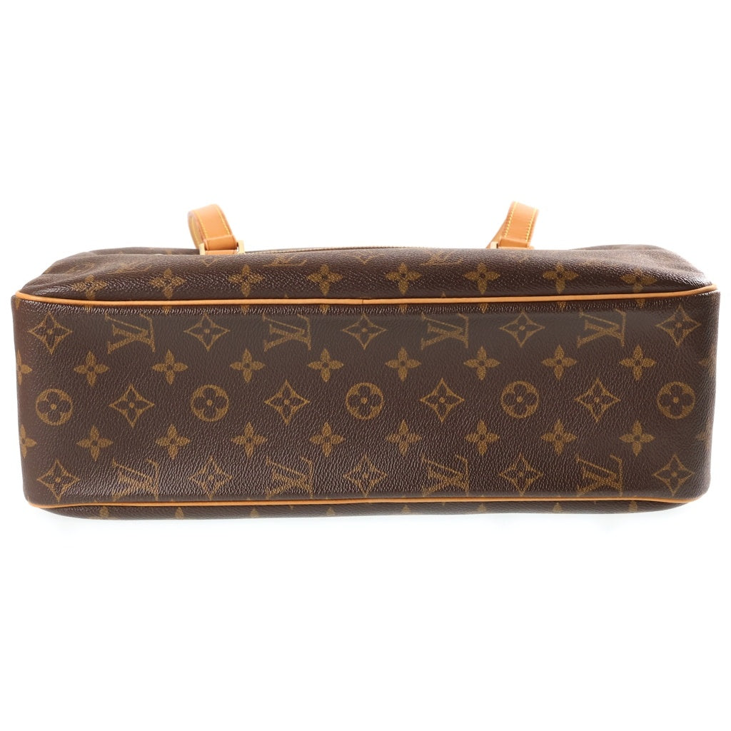 LOUIS VUITTON(ルイヴィトン) モノグラム シテGM ハンドバッグ ワンショルダーバッグ ブラウン PVC×レザー M51181 レディース