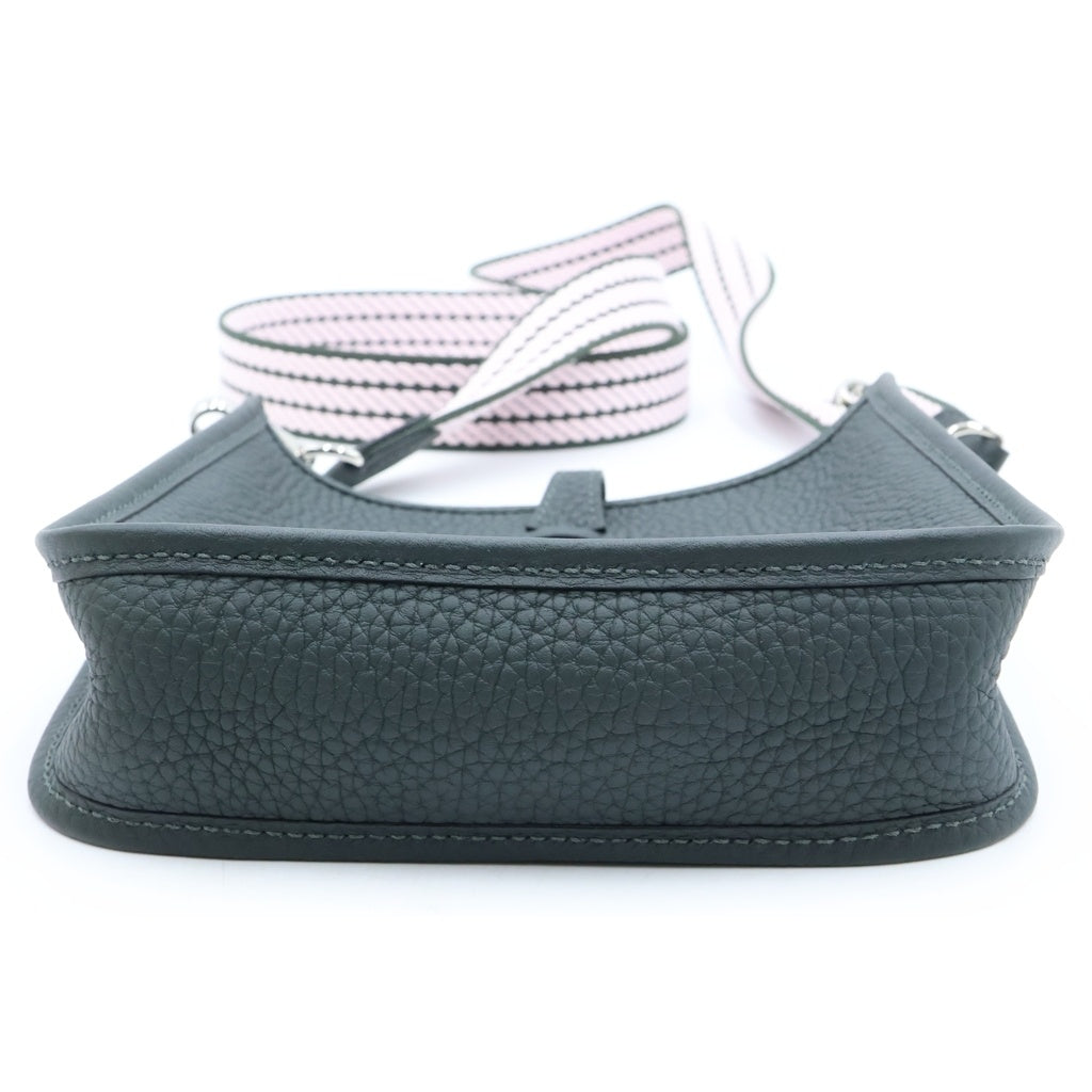 HERMES(エルメス) エヴリンTPM ヴェールグリス トリヨンクレマンス ショルダーバッグ W刻印 シルバー金具 レディース