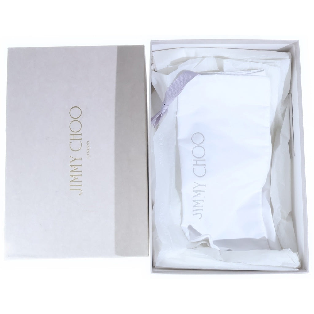 JIMMY CHOO(ジミーチュウ) AGNES アグネス レザー ポインテッドトゥ パンプス ピンヒール ハイヒール シューズ #35 ブラック レディース