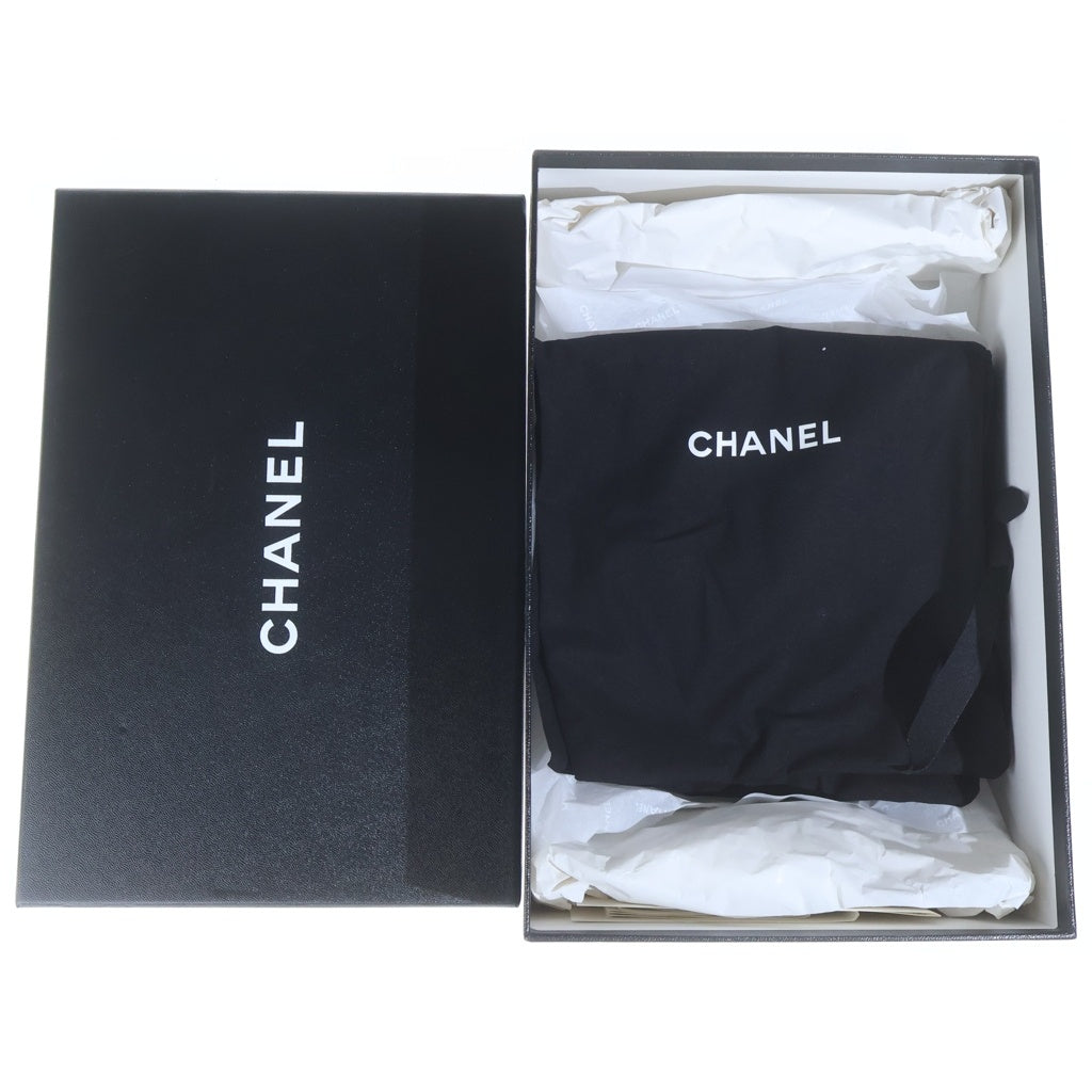 CHANEL(シャネル) ココマーク オペラシ レザー フラット パンプス シューズ ベージュ レディース G45271