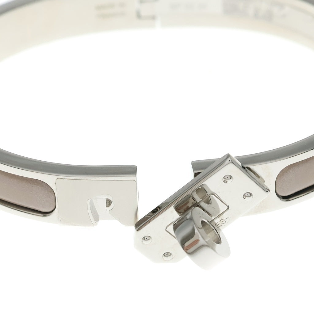 HERMES(エルメス) ミニ クリック ケリー ブレスレット PM クレーム/シルバー レディース