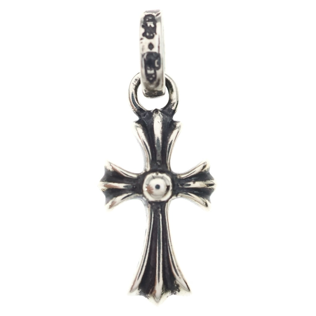 CHROME HEARTS(クロムハーツ) CRS BBYFAT P DMND ベイビーファットクロス PAVE ダイヤモンド ペンダントトップ SV925 シルバー 1.8g