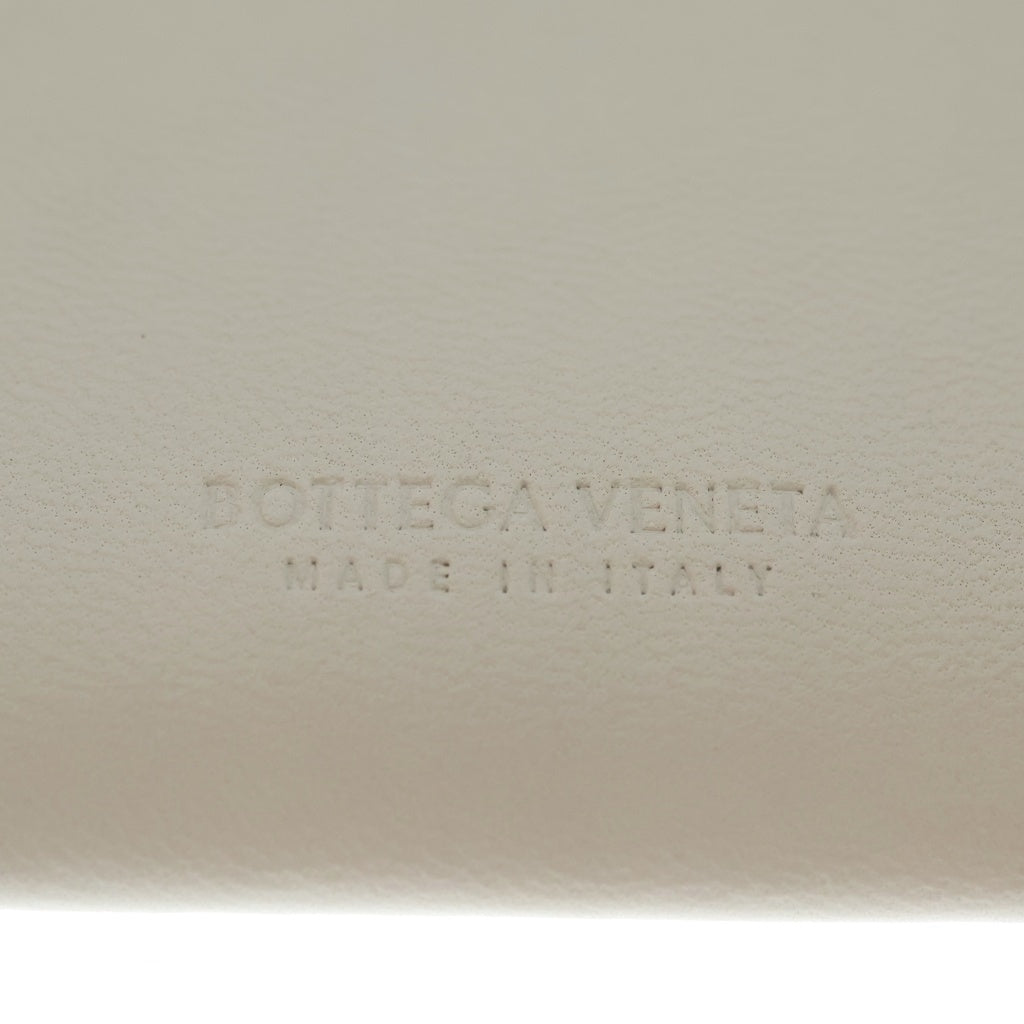 BOTTEGA VENETA(ボッテガヴェネタ) エンベロープカードケース 封筒型 アイボリー レザー レディース