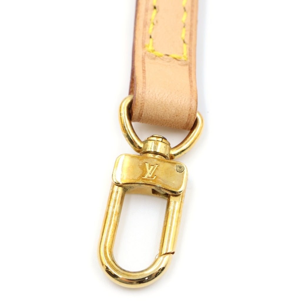 LOUIS VUITTON(ルイヴィトン) ヌメ革 ショルダーバッグ用ストラップ ベージュ レザー レディース