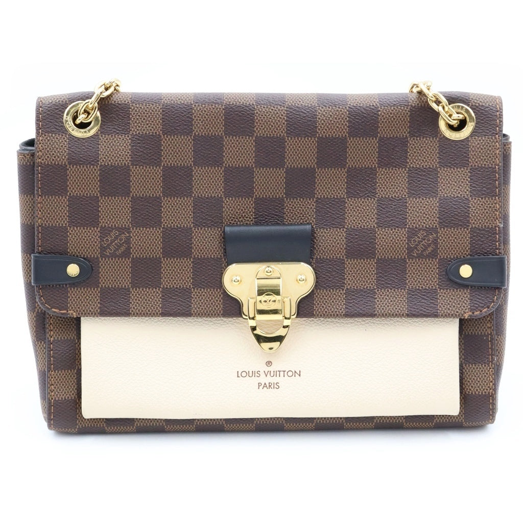 LOUIS VUITTON(ルイヴィトン) ダミエ ヴァヴァンPM チェーンショルダーバッグ PVC レザー ブラウン N40113 レディース