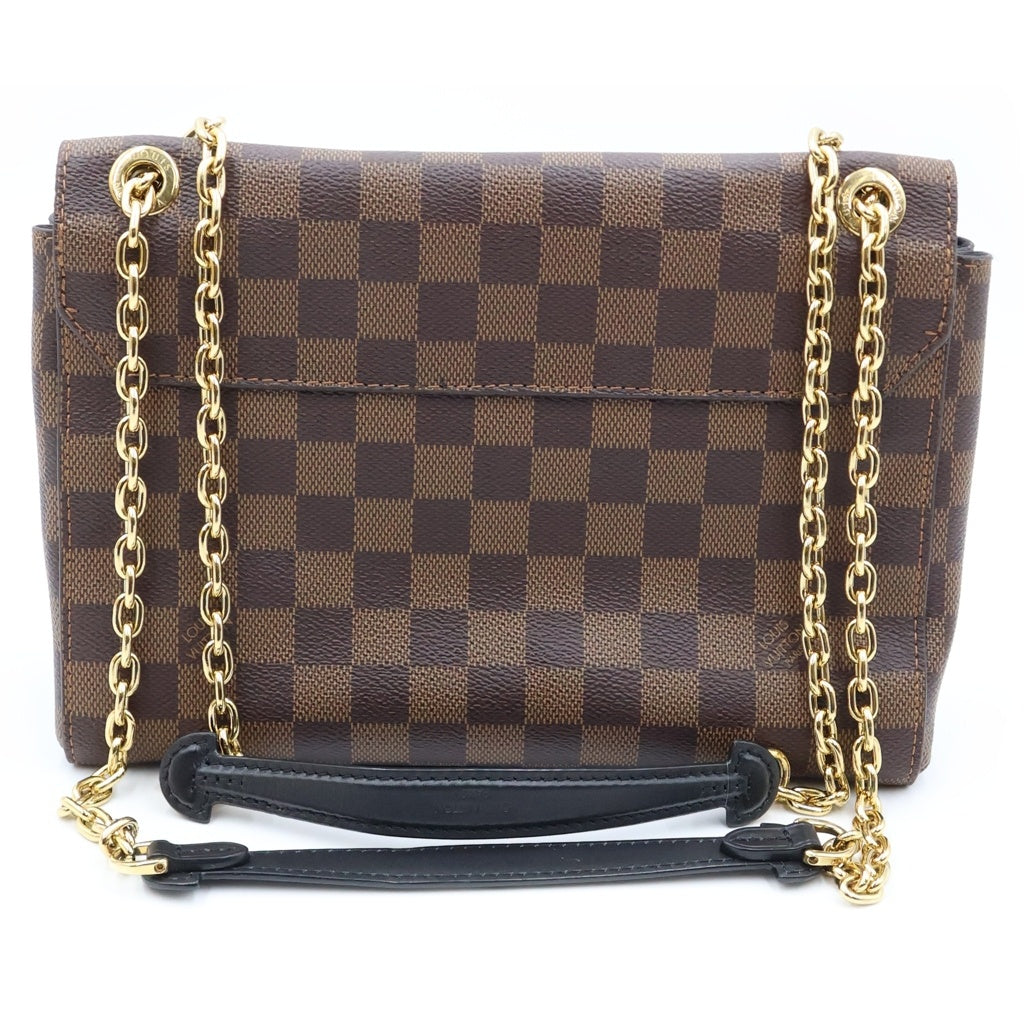 LOUIS VUITTON(ルイヴィトン) ダミエ ヴァヴァンPM チェーンショルダーバッグ PVC レザー ブラウン N40113 レディース