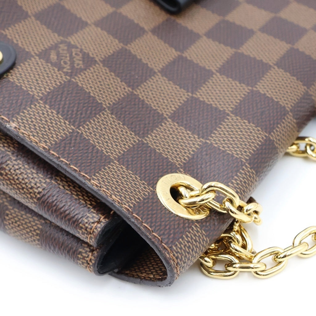 LOUIS VUITTON(ルイヴィトン) ダミエ ヴァヴァンPM チェーンショルダーバッグ PVC レザー ブラウン N40113 レディース