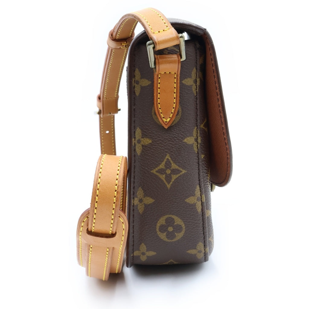 LOUIS VUITTON(ルイヴィトン) モノグラム ミニ サンクルー ショルダーバッグ ブラウン PVC×レザー M51244 レディース
