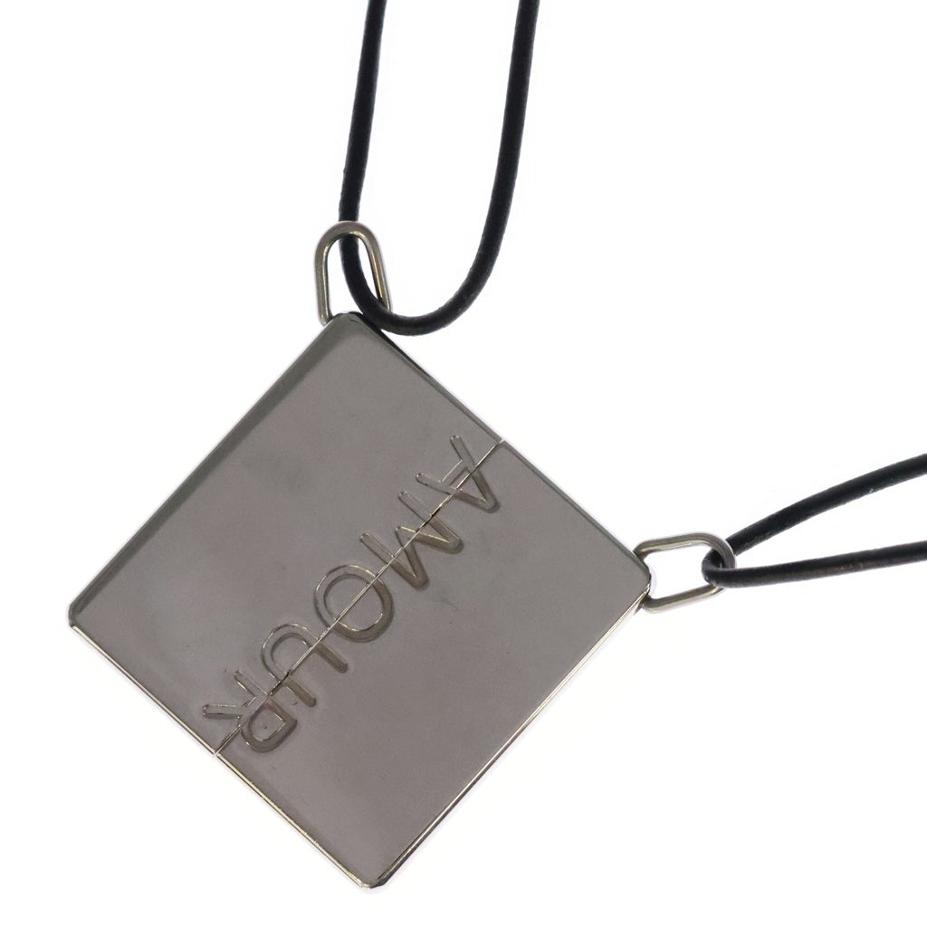 HERMES(エルメス) AMOUR アモーレ ペンダントトップ ペアネックレス チョーカー シルバー レディース