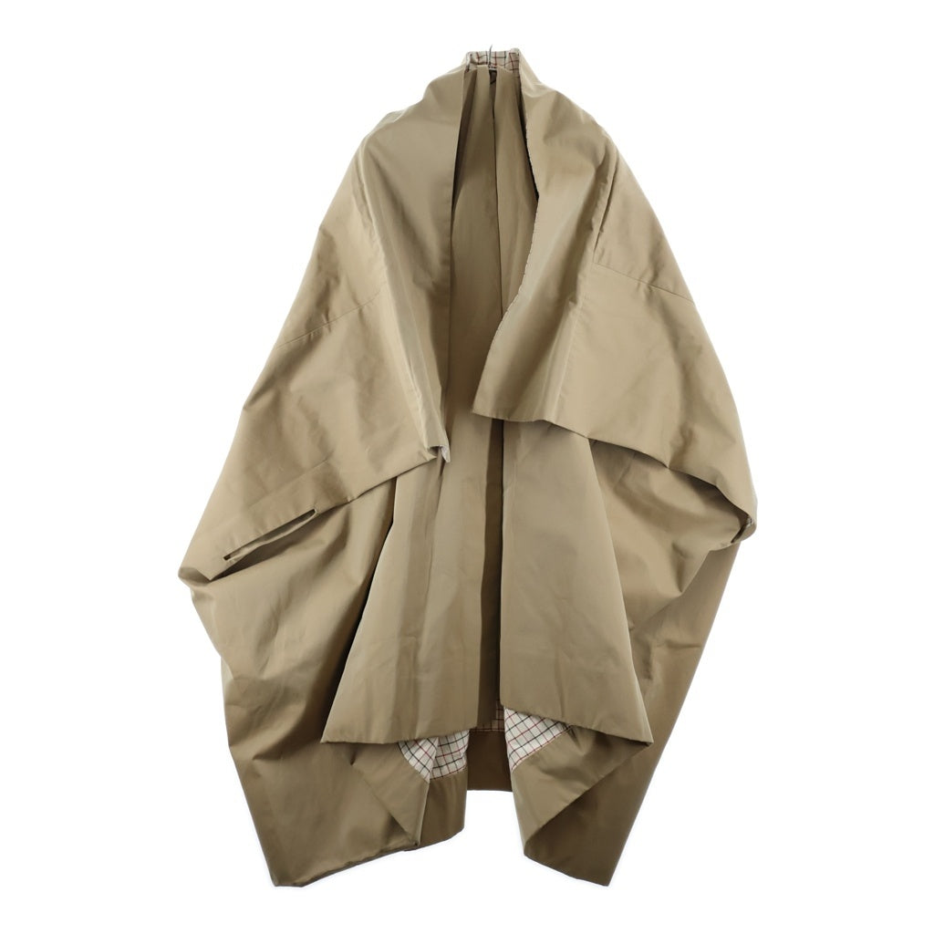 Maison Margiela(メゾンマルジェラ) ■Maison Margiela メゾンマルジェラ ブランケット コート ポンチョ ブラウン コットン #L SI0AA0008