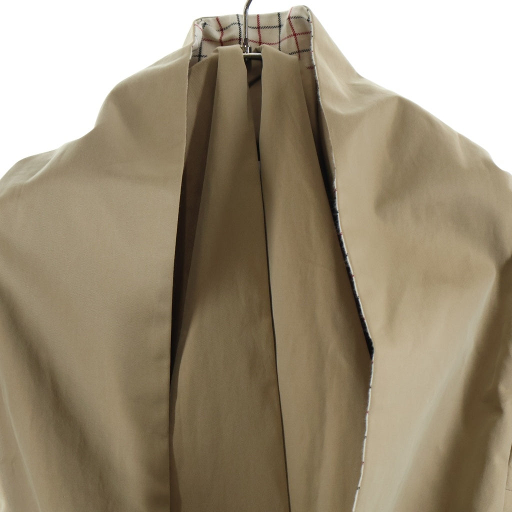 Maison Margiela(メゾンマルジェラ) ■Maison Margiela メゾンマルジェラ ブランケット コート ポンチョ ブラウン コットン #L SI0AA0008