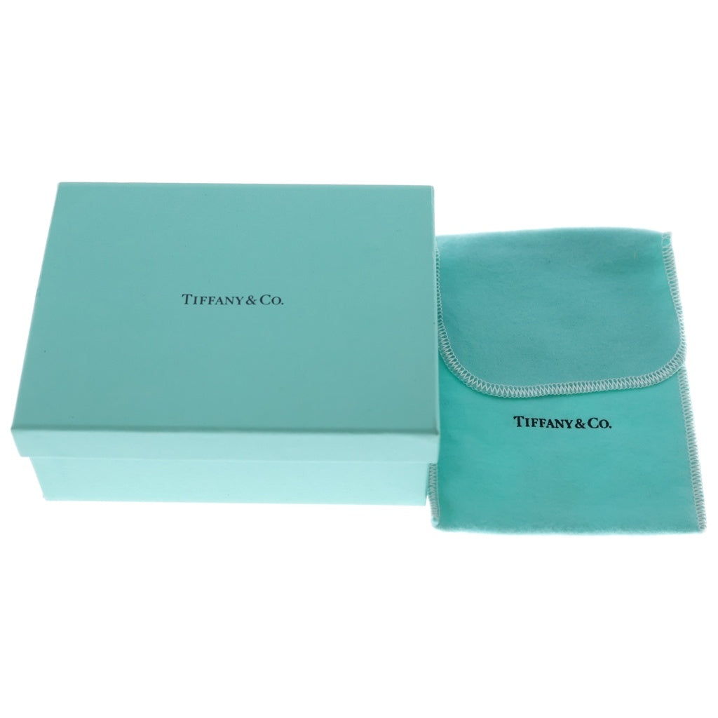 TIFFANY & Co.(ティファニー) レザーストラップ付きキーリング ティファニーブルー/シルバー レディース