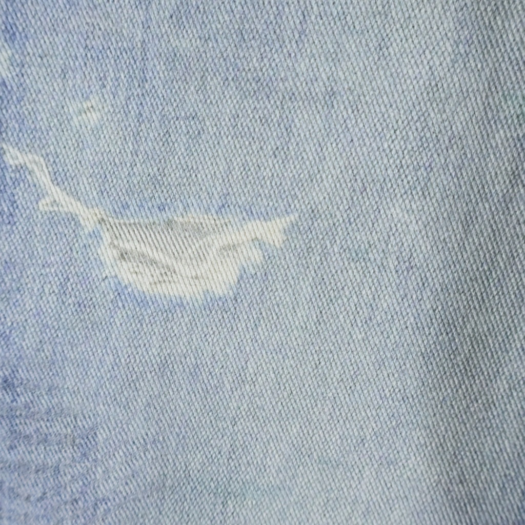 OUR LEGACY(アワーレガシー) 26AW FULL CUT DIGITAL DENIM PRINT フルカット 転写デニムパンツ ジーンズ ラバースケルトンパッチ インディゴ W4205TDD レディース