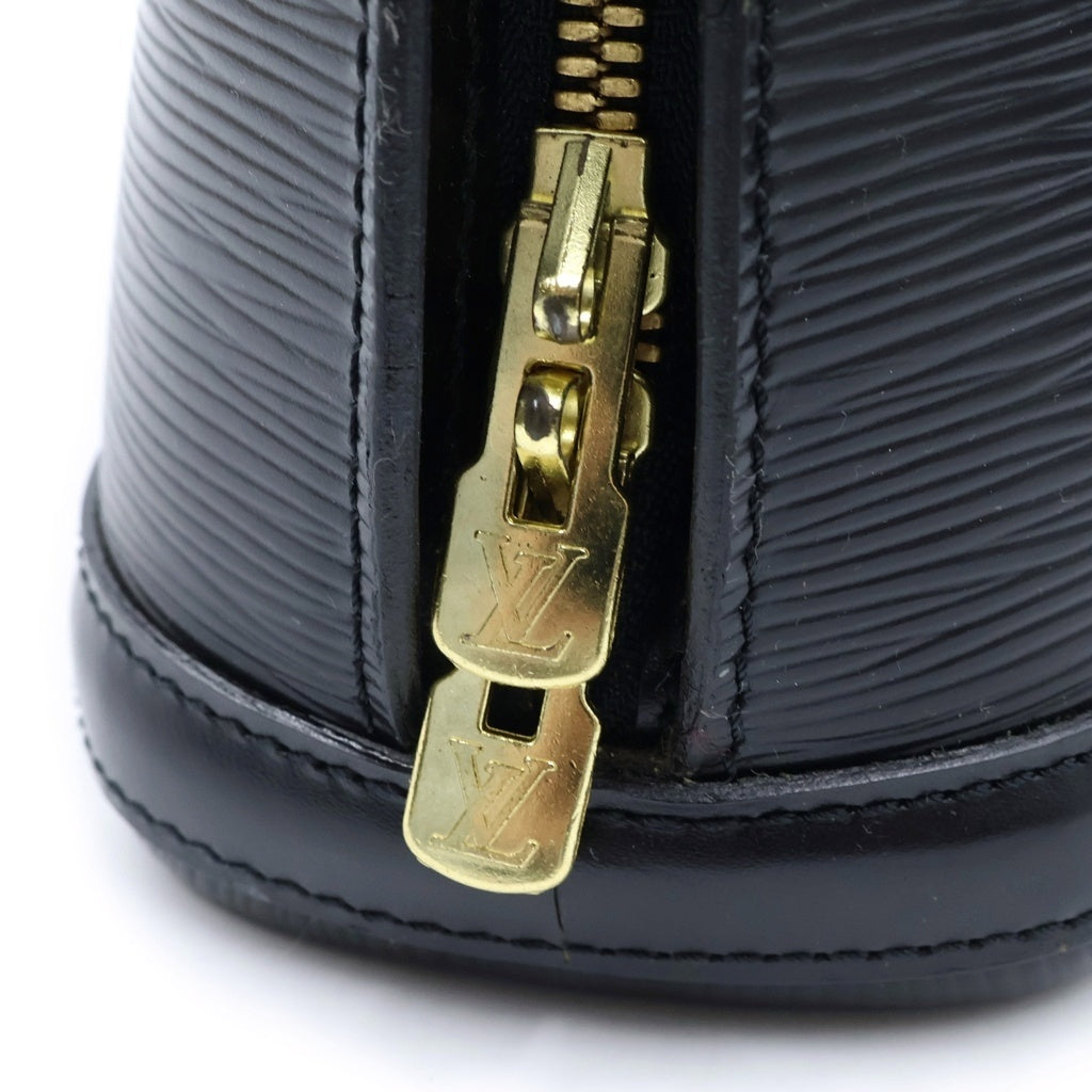 LOUIS VUITTON(ルイヴィトン) エピ リュサック PVC レザー ショルダーバッグ トートバッグ ノワール ブラック M52282 レディース