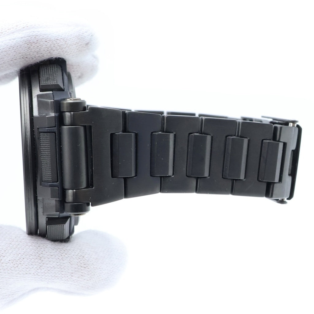 CASIO(カシオ) プロトレック 黒文字盤 チタニウム 電波ソーラー 腕時計 ブラック PRX-8000YT