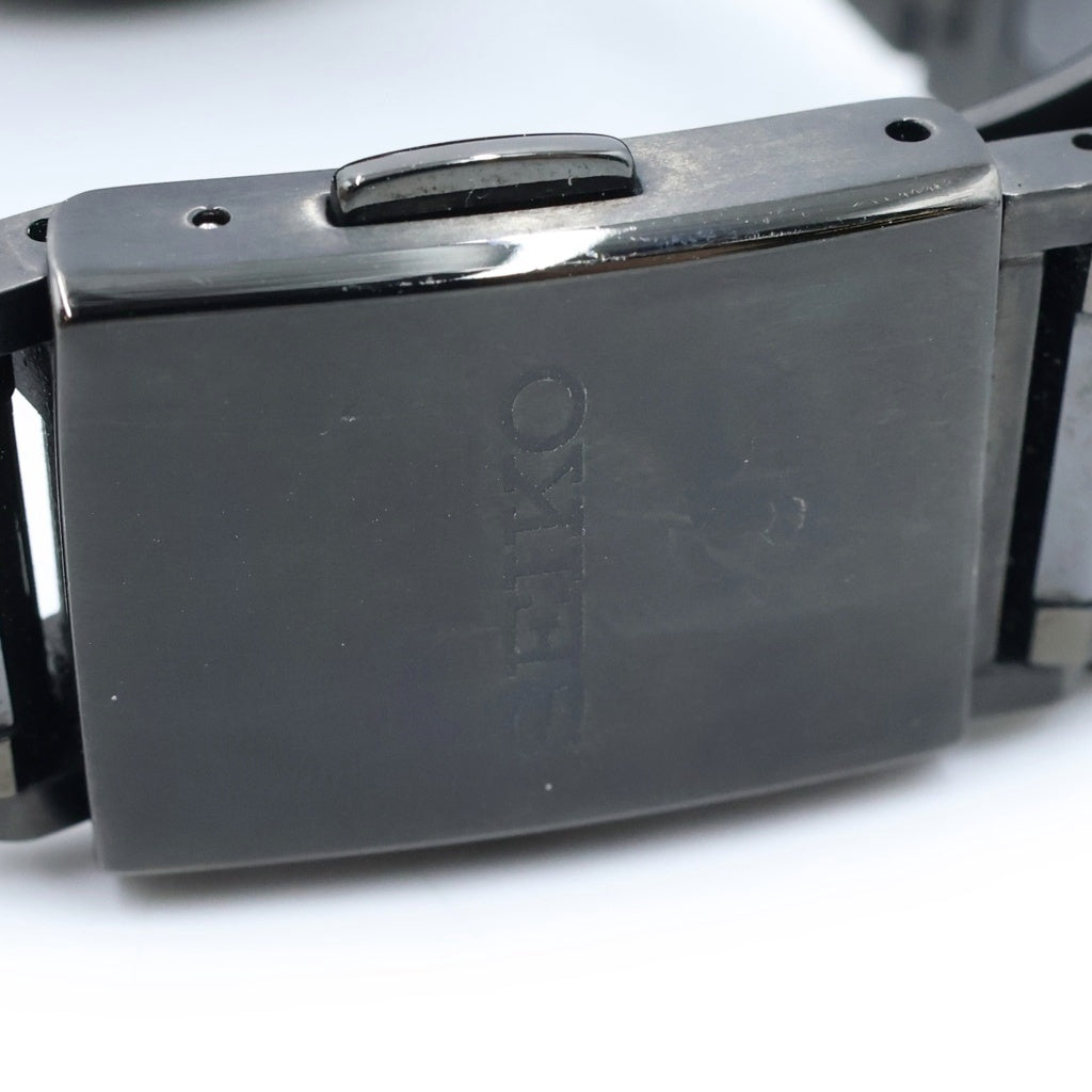 SEIKO(セイコー) アストロン ネクスター 100周年記念モデル 黒文字盤 チタニウム セラミック GPSソーラー 腕時計 ブラック SBXC158/5X83-0AD0