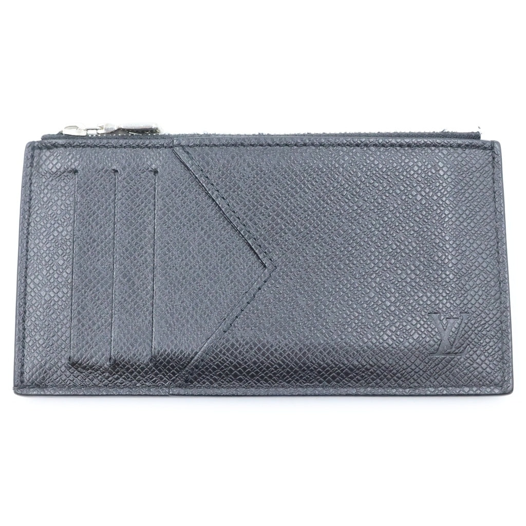 LOUIS VUITTON(ルイヴィトン) タイガ コインカードホルダー フラグメントケース 小銭入れ ブラック レザー M62914 レディース