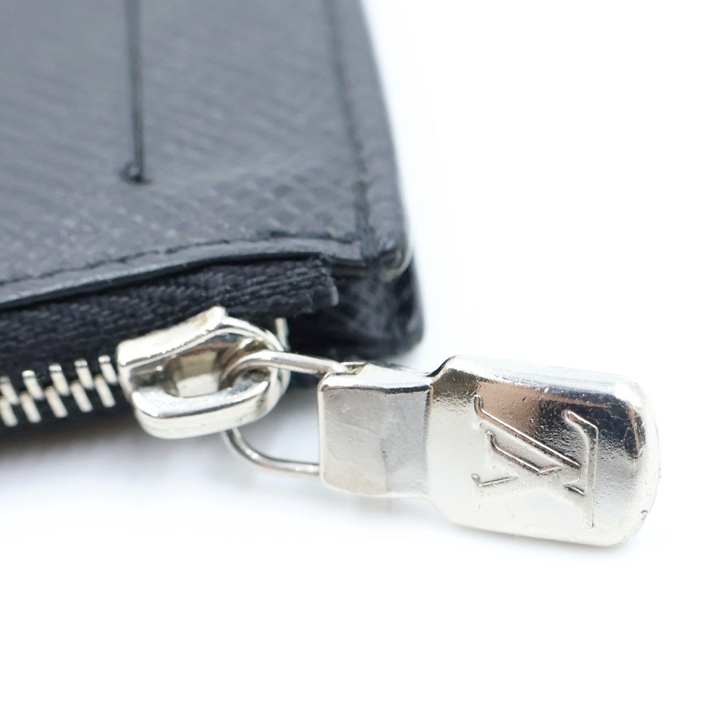 LOUIS VUITTON(ルイヴィトン) タイガ コインカードホルダー フラグメントケース 小銭入れ ブラック レザー M62914 レディース