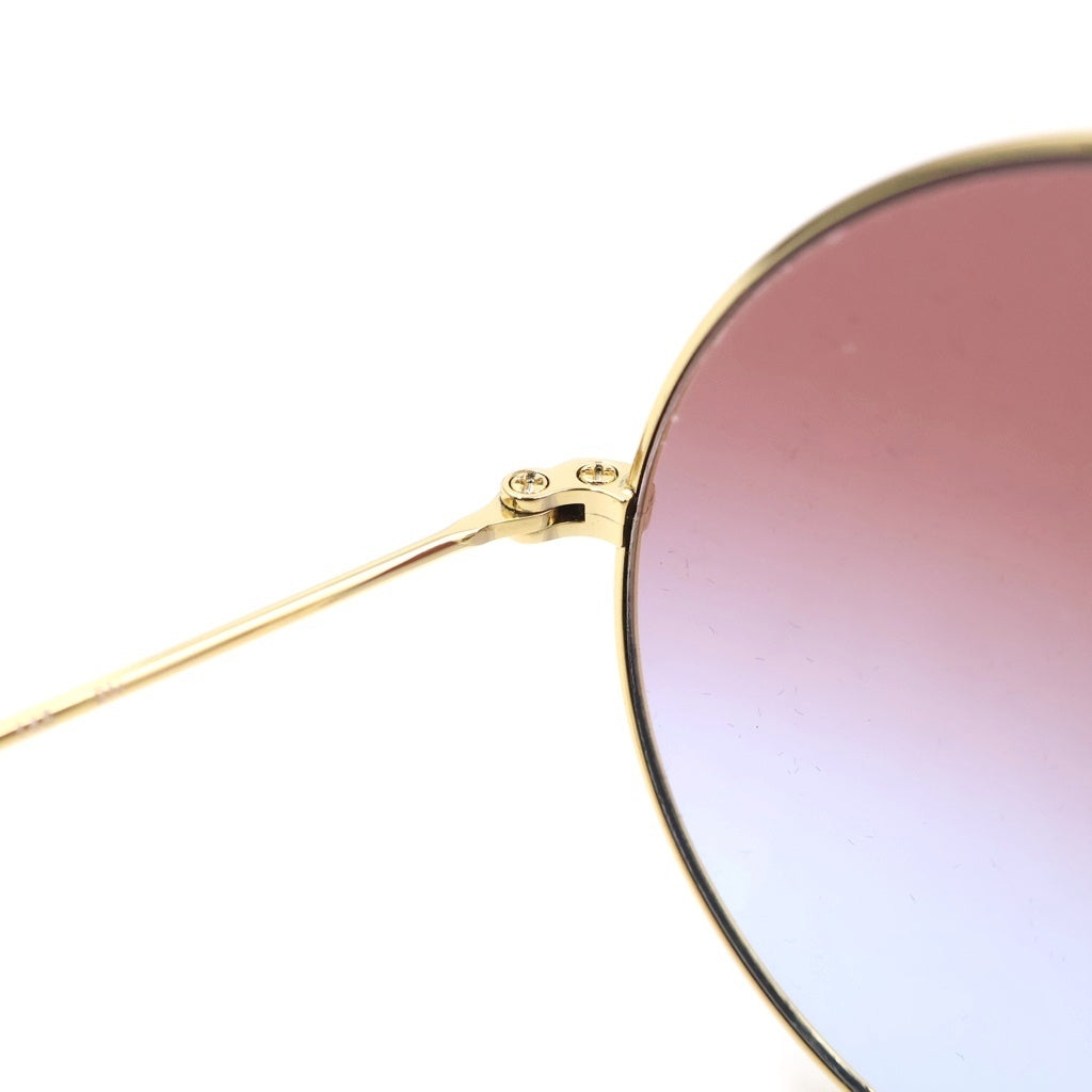 Ray Ban(レイバン) JA-JO ジャジョ サングラス オーバル パープル×ゴールド メタル RB3592 レディース