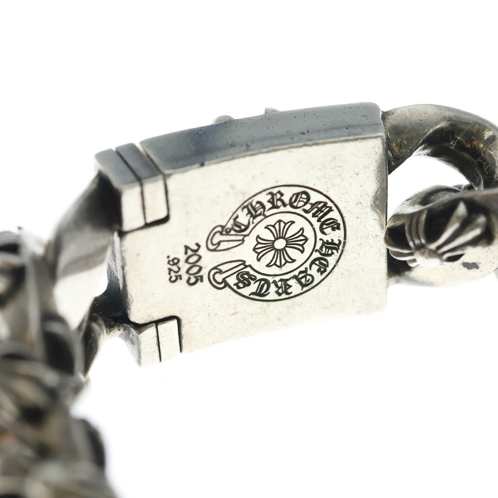 CHROME HEARTS(クロムハーツ) エクストラファンシーリンク ラージ CHX ボックスID ブレスレット シルバー SV925