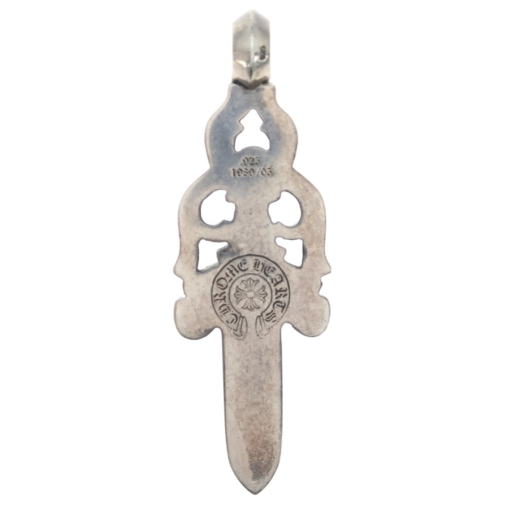 CHROME HEARTS(クロムハーツ) LARGE DAGGER ラージダガーペンダントトップ シルバー BCA282