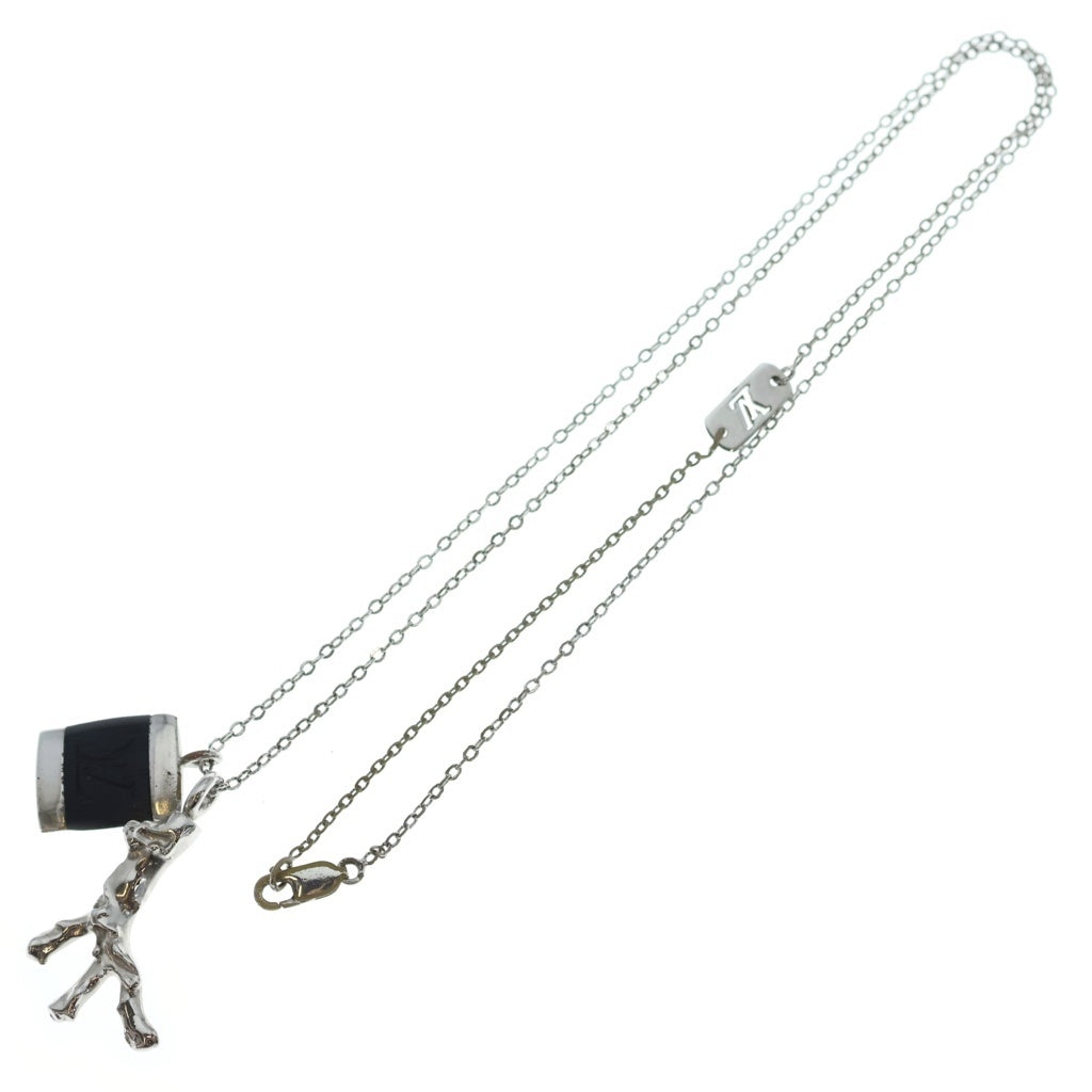 LOUIS VUITTON(ルイヴィトン) パンダンティフ ボワ ネックレス シルバー メタル M65372 レディース