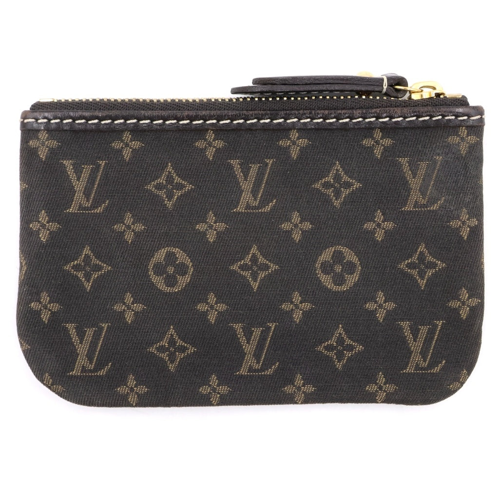 LOUIS VUITTON(ルイヴィトン) モノグラムミニラン ポシェットクレ バッグチャーム 小物入れ ポーチ ブラウン キャンバス M62994 ゴールド金具