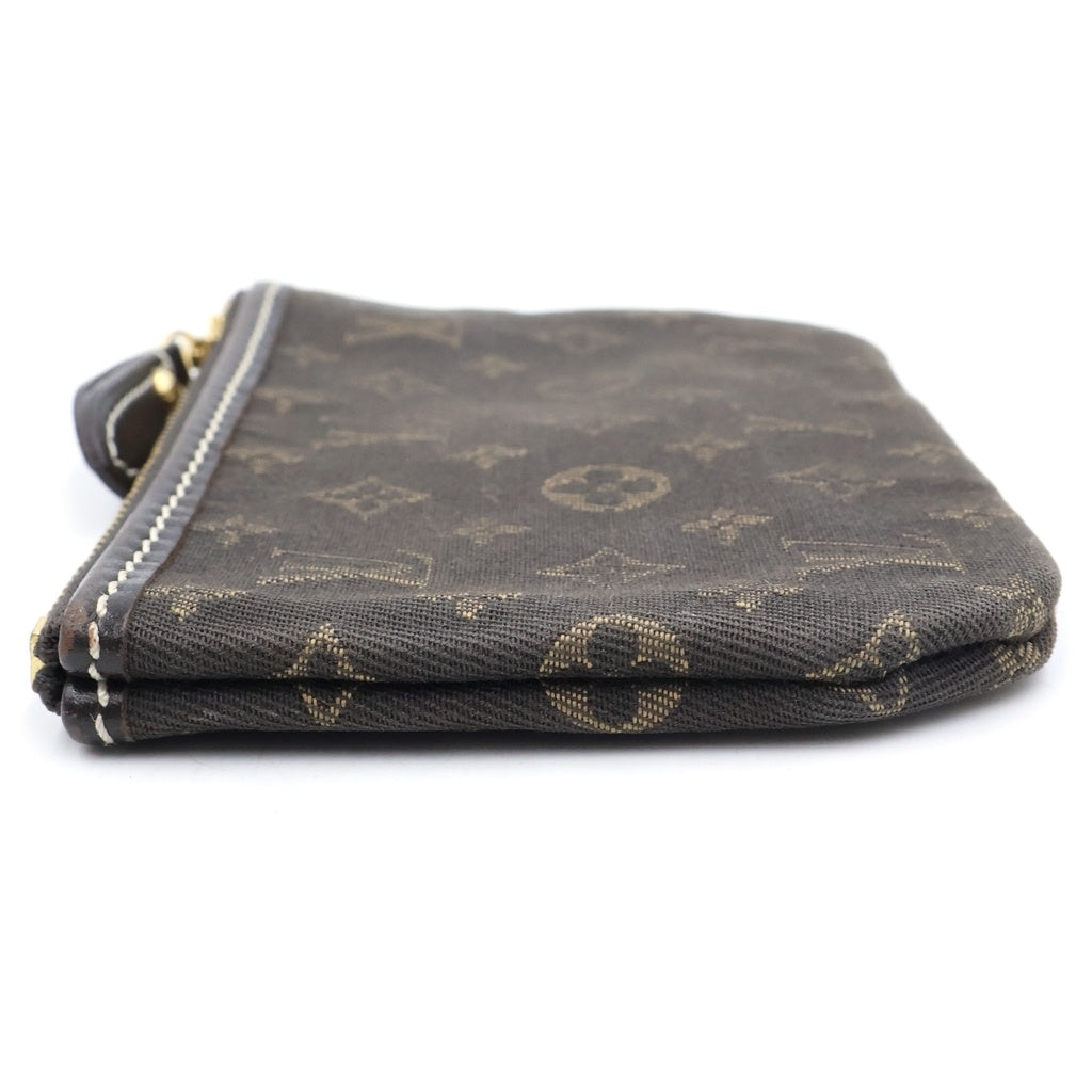 LOUIS VUITTON(ルイヴィトン) モノグラムミニラン ポシェットクレ バッグチャーム 小物入れ ポーチ ブラウン キャンバス M62994 ゴールド金具