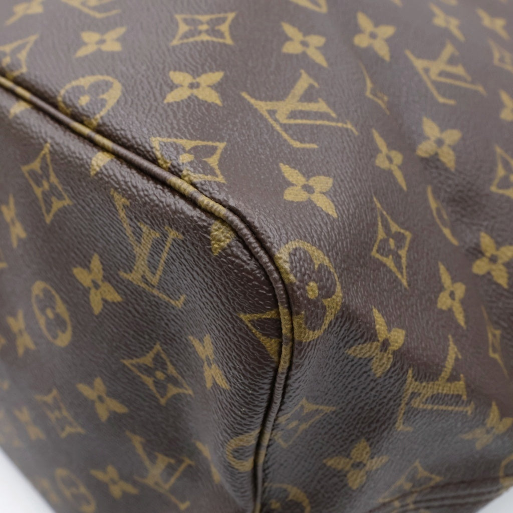 LOUIS VUITTON(ルイヴィトン) モノグラム ネヴァーフルGM PVC レザー トートバッグ ハンドバッグ ブラウン M40157 レディース