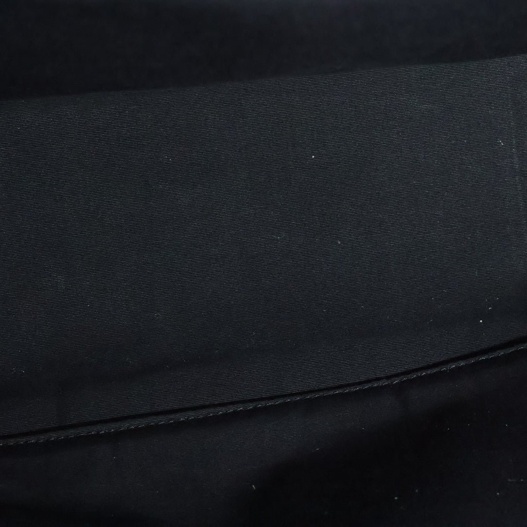 Christian Dior(クリスチャンディオール) オブリーク ジャカード バックパック リュックサック ブラック キャンバス×レザー 1VOBA088YKY_H00N シルバー金具 レディース