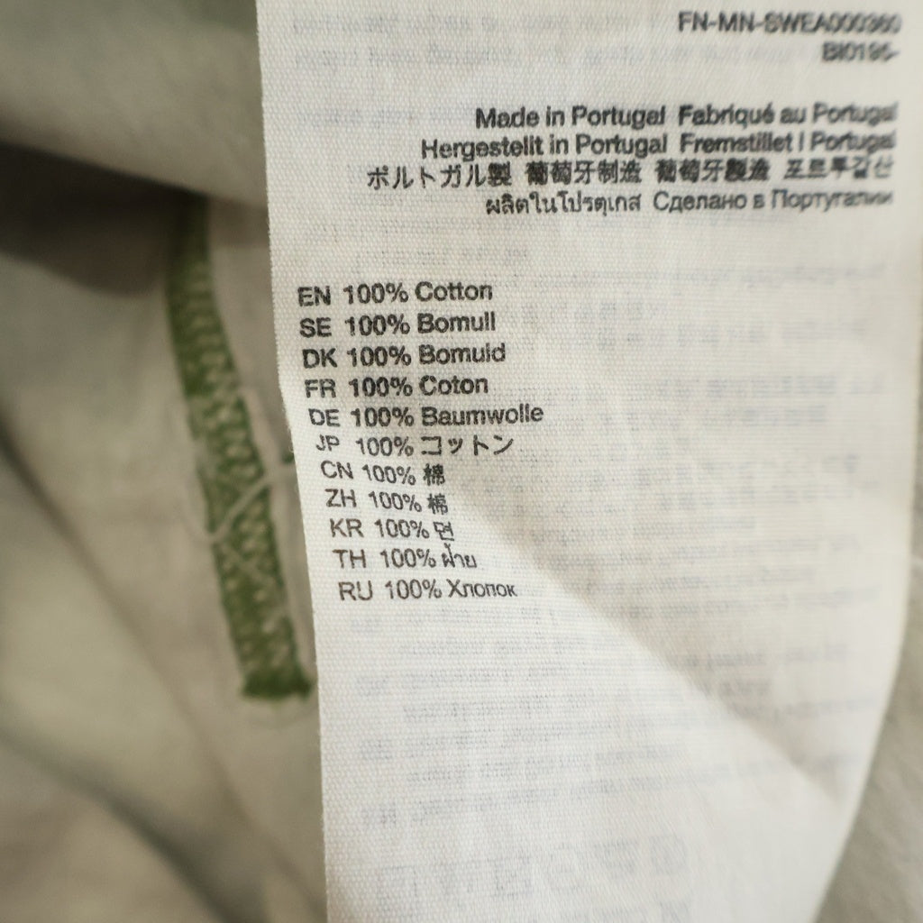 Acne Studios(アクネ ストゥディオズ) 24SS CAMOUFLAGE HOODIE SWEATSHIRT カモフラージュ ロゴラインストーンパーカー プルオーバーフーディー グリーン FN-MN-SWEA000360
