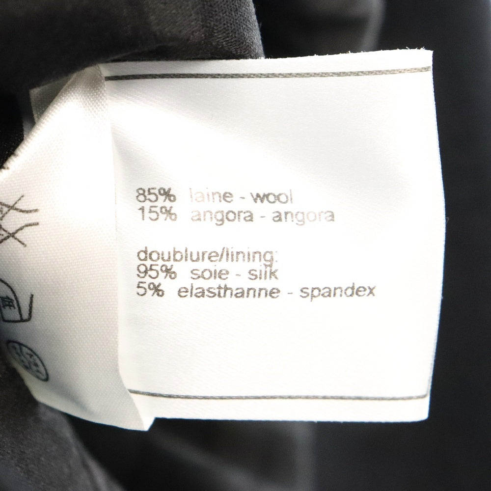 CHANEL(シャネル) ツイード ジャケット ブラック ウール #38 P18921 ココマーク レディース