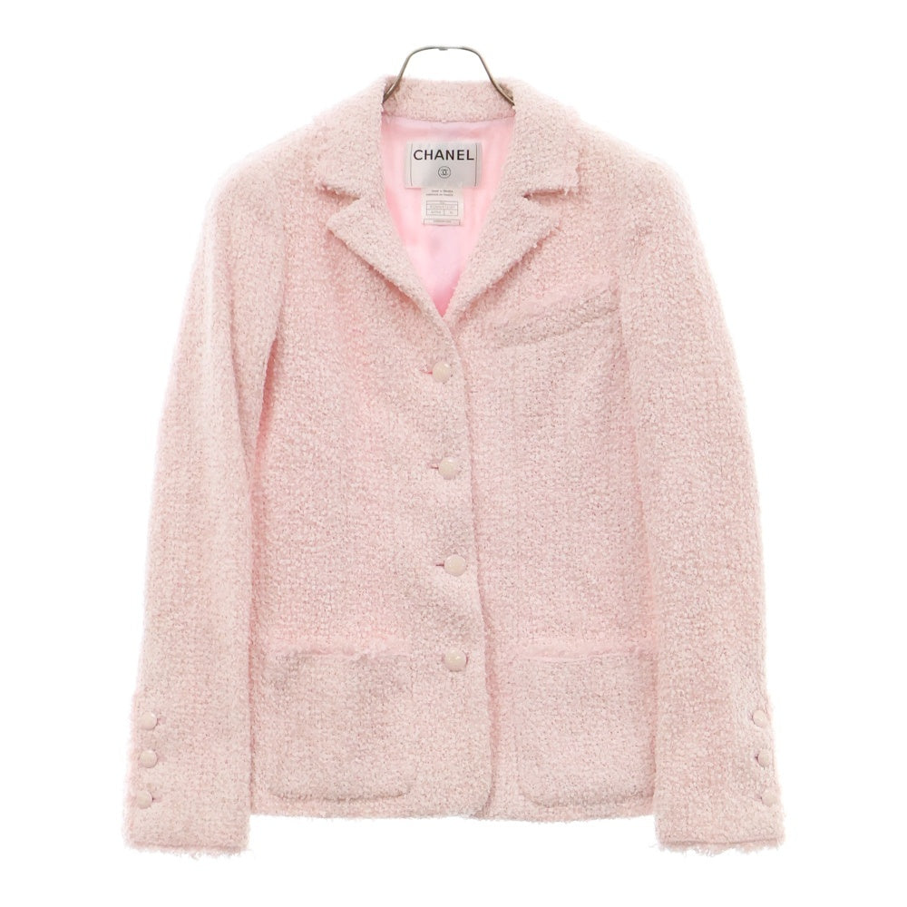 CHANEL(シャネル) ツイード ジャケット ピンク #36 ココボタン P22696V アパレル