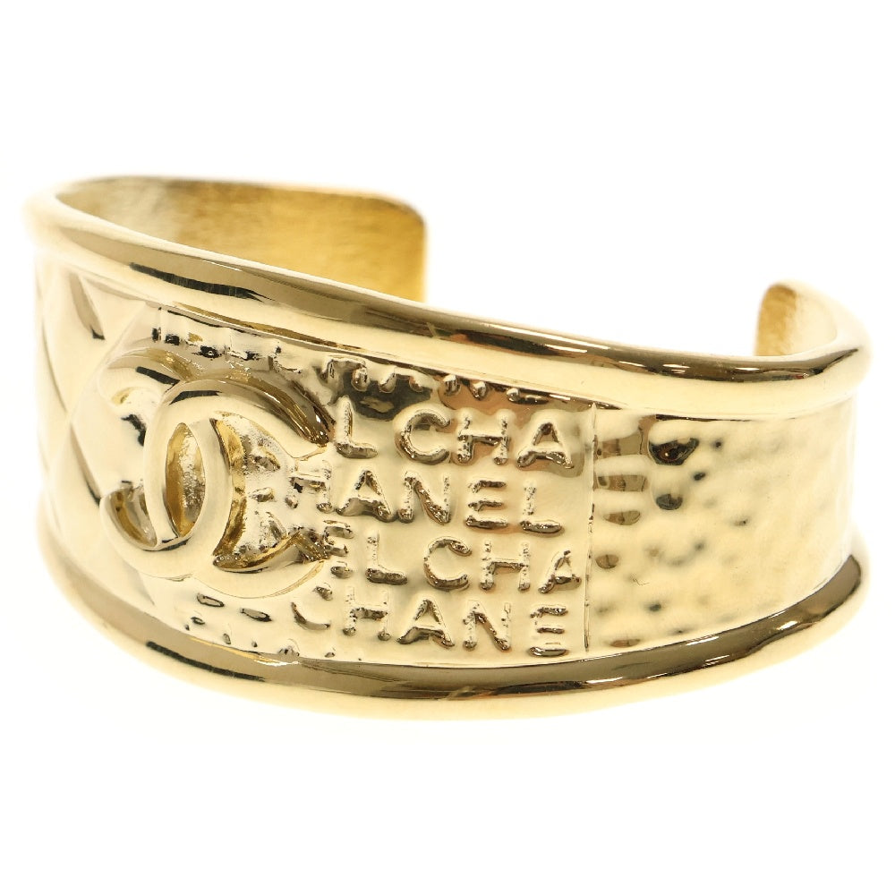 CHANEL(シャネル) ココマーク バングル メタルゴールド GP L24K #S 新作 アクセサリー