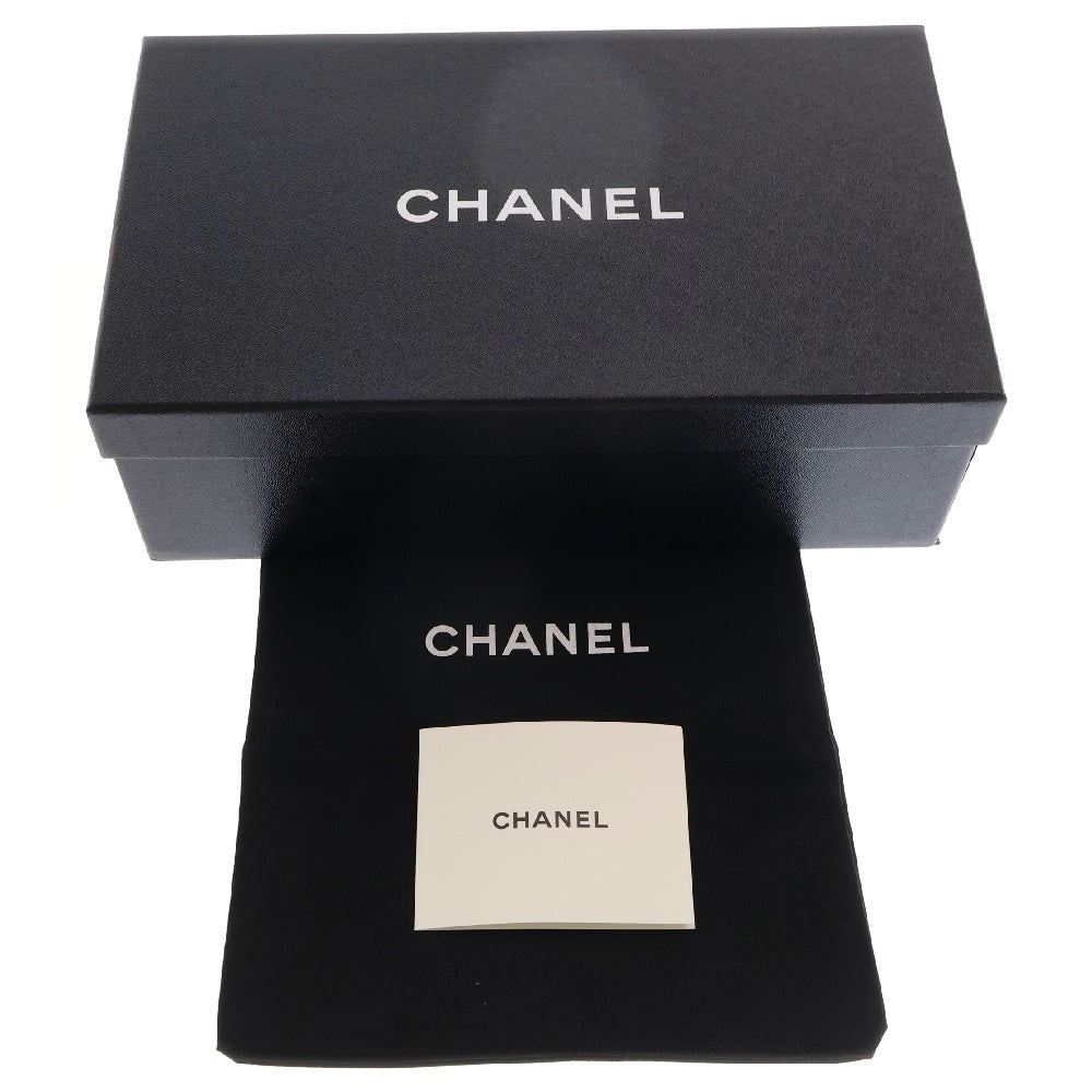 CHANEL(シャネル) オペラシューズ シルバー 37 スリッポン レディース