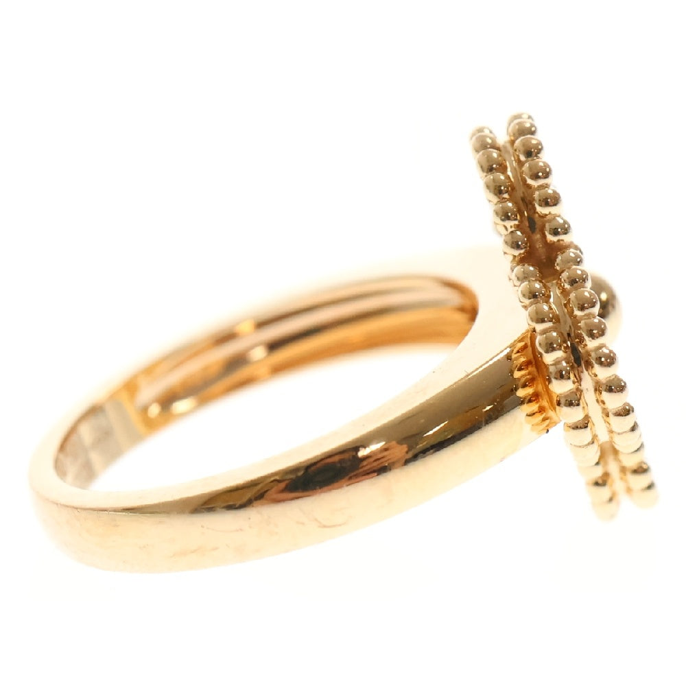 Van Cleef & Arpels(ヴァンクリーフアンドアーペル) ヴィンテージアルハンブラ ダイヤモンド リング Au750 PG #48 VCARP2R448