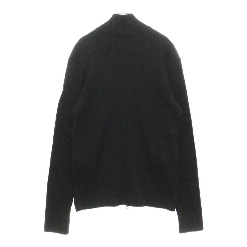 MONCLER(モンクレール) Cardigan Toricot ジップアップ ドライバーズニット ブラック ウール #L I20919B00029 ユニセックス