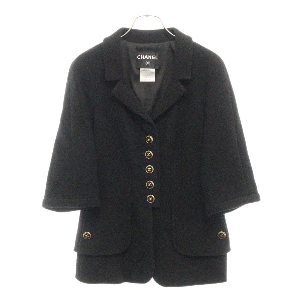 CHANEL(シャネル) ココボタン ツイード ジャケット ブラック ウール P30567 36サイズ レディース