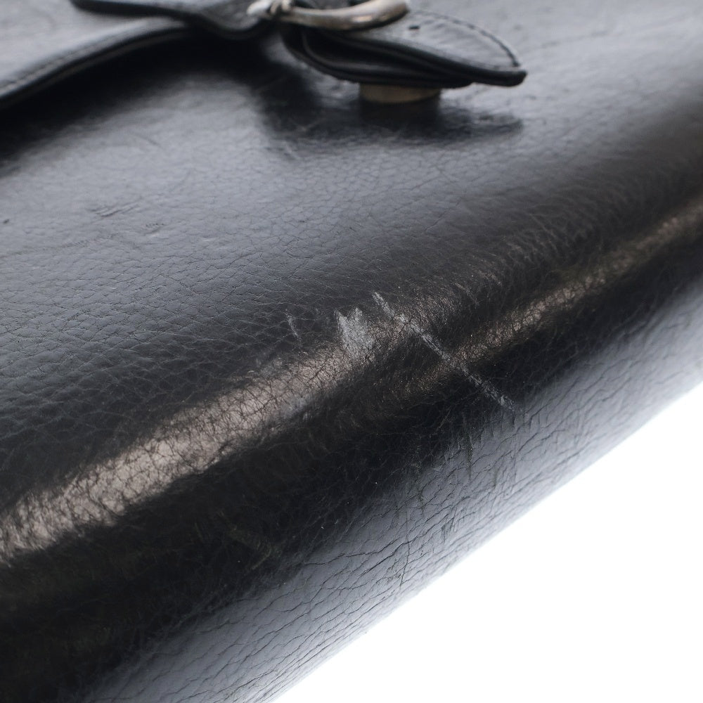 CHROME HEARTS(クロムハーツ) BRIEFCASE NH ブリーフケース ガンスリンガーストラップ クロスボール レザーブリーフバッグ