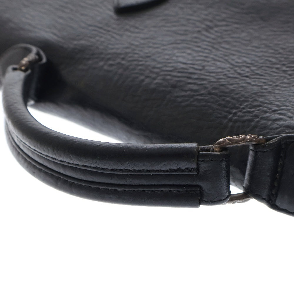 CHROME HEARTS(クロムハーツ) BRIEFCASE NH ブリーフケース ガンスリンガーストラップ クロスボール レザーブリーフバッグ