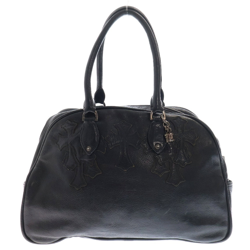 CHROME HEARTS(クロムハーツ) GYM BAG MD ジムバッグ ミディアム チャーム付き 現行型 ブラック