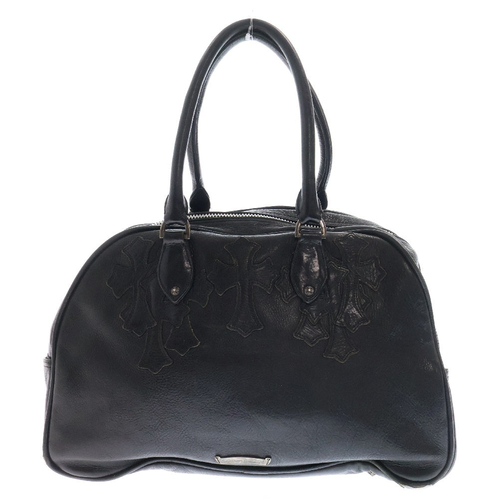 CHROME HEARTS(クロムハーツ) GYM BAG MD ジムバッグ ミディアム チャーム付き 現行型 ブラック